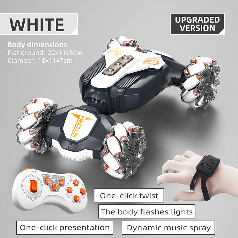 【New】Technology Torsion Stunt car [blue/white/orange]