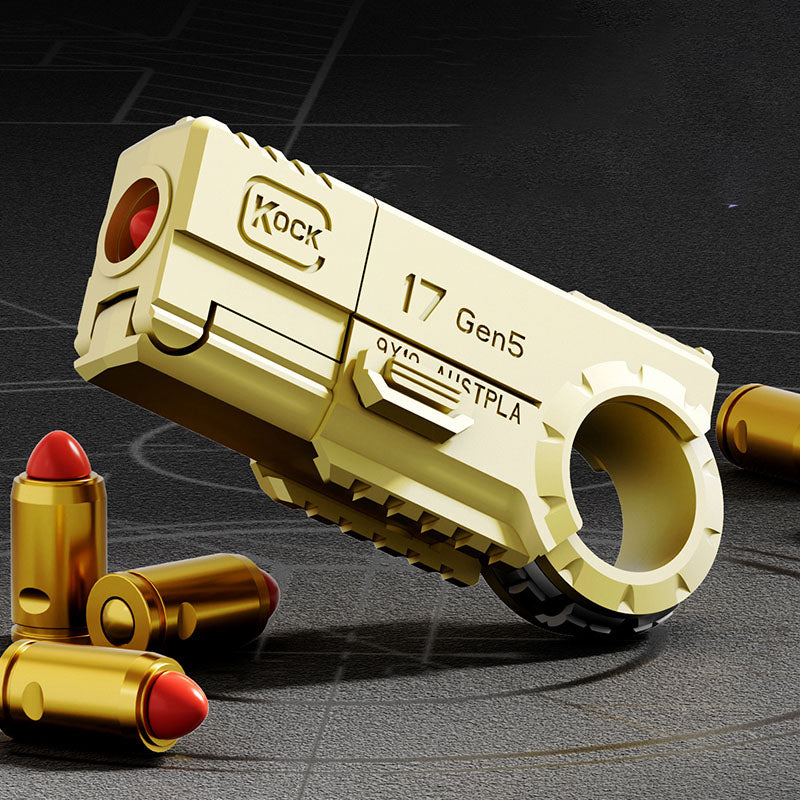 [New] Alloy Ring Gun Stress Relief Toy